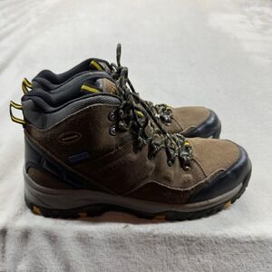 Skechers Boots Mens 10 Pelmo Waterproof Hiking Camping Outdoor Brown 64869 KHK